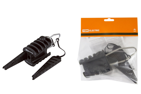 TDM Зажим анкерный ЗАБ 16-25 М (PA25x100, DN123) рознич. упак. SQ0412-1031