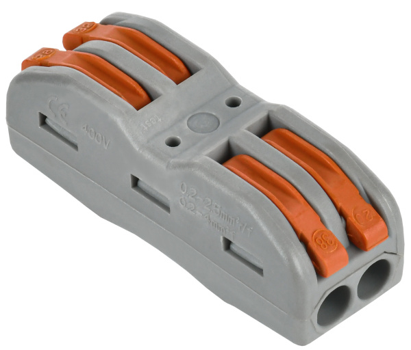 IEK Строительно-монтажная клемма СМК 222-4122 (4шт/упак)