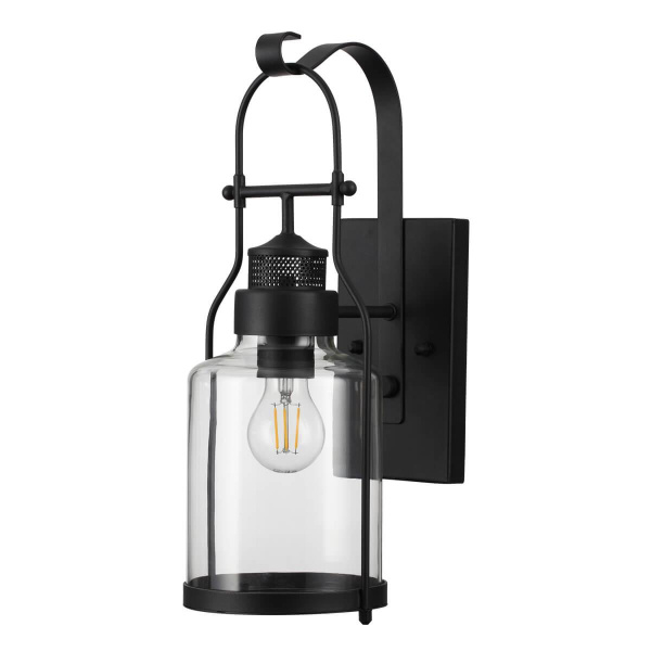 Купить Odeon Light 4835/1W NATURE ODL21 569 черный/стекло Ландшафтный настенный светильник E27 1*60W IP44 KALPI