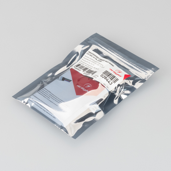 Купить Arlight Контроллер SMART-K49-RGBW (12-24V, 4x1A, 2.4G) (IP20 Пластик, 5 лет) 028443