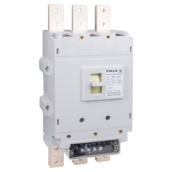 КЭАЗ Выключатель автоматический ВА55-41-340010-630А-690AC-УХЛ3