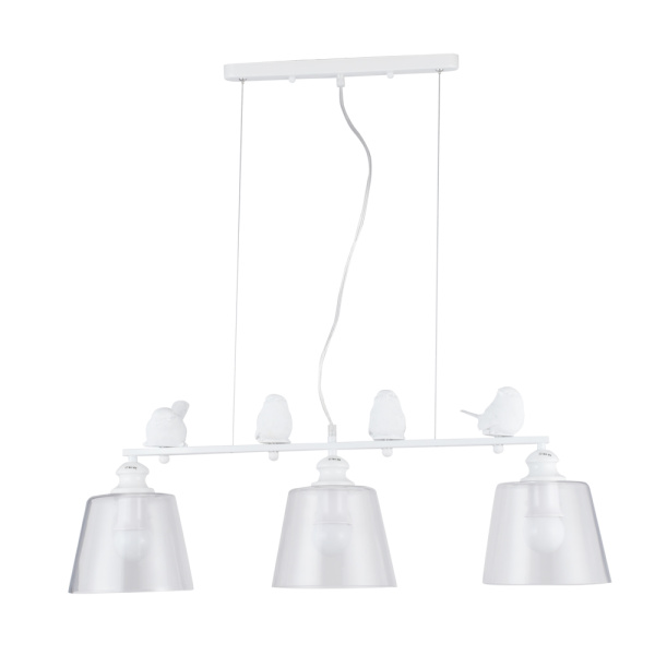 Arte Lamp PASSERO Люстра 28*28*85 A4289SP-3WH