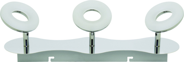 Horoz Electric HL7143L Светодиодный св-к потолочный 3*5W 4000К Хром HRZ00000439