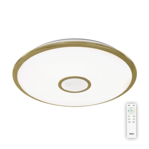Citilux CL70382R Старлайт Золото LED Светильник с пультом
