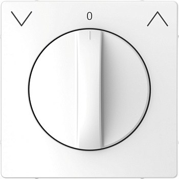 SE Merten D-Life Белый Лотос Накладка центральная для поворотного механизмама рольставней MTN3875-6035