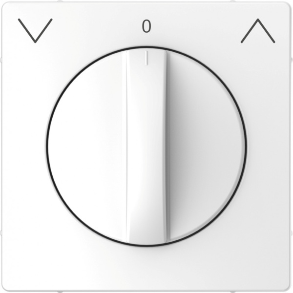 SE Merten D-Life Белый Лотос Накладка центральная для поворотного механизмама рольставней MTN3875-6035