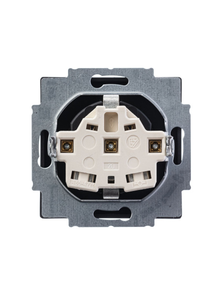 Купить ABB BJE Solo/Future Черный бархат Розетка с/з 2CKA002011A6211