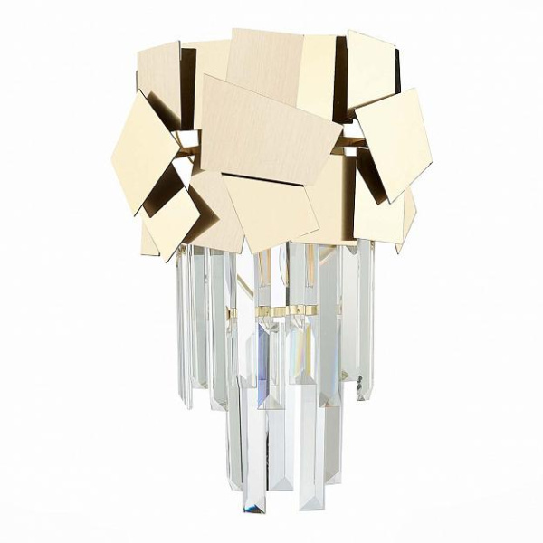 ST LUCE  SL1232.201.01 Бра Золотистый/Прозрачный, Золотистый E14 1*60W