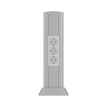 DKC Алюминиевая колонна 0.5 м, цвет темно-серебристый металлик