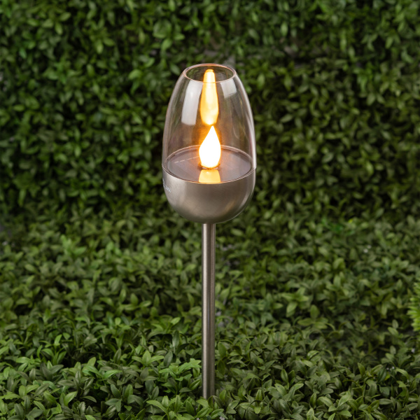 ЭРА Светильник уличный ERASF22-37 на солнечных батареях садовый Идеал 32 см