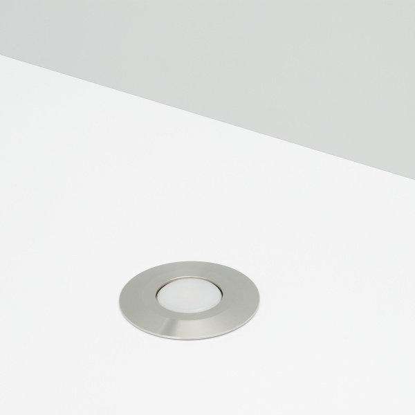 Купить Arlight Накладка ART-DECK-CAP-FLAT-R50 (SL, STEEL) (Металл) 024927