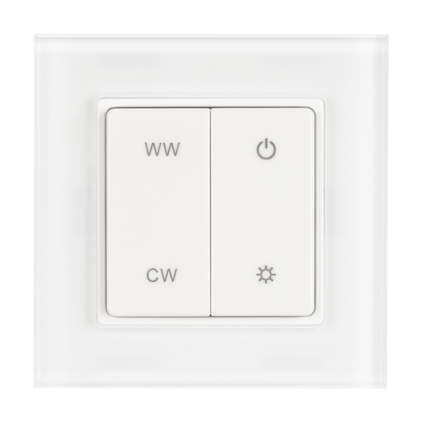 Купить Arlight Панель SMART-P49-MIX-G-SUF (3V, 1 зона, Knob, 2.4G) (Пластик) 032985