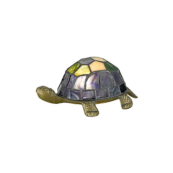 Natural Concept TIFFANY ANIMAL LAMPS Настольная лампа QZ-TORTOISE-TL