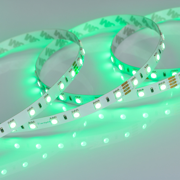 Купить Arlight Светодиодная лента RT 2-5000 24V RGB 2x (5060, 300 LED, LUX) (14.4 Вт/м, IP20) 010367(B)