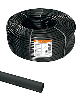 TDM Труба гладкая техническая ПНД d 20(с) черная SQ0413-0120