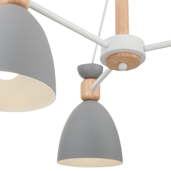 Купить Freya Modern Delia Белый Потолочный светильник E27 60W FR5033CL-05W