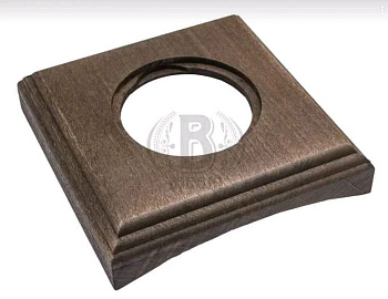 BIRONI Шедель Бук Винтаж Рамка 1-ая на бревно 280мм (скрытый монтаж) BF4C28-610-18