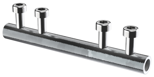 IEK Зажим соед. прямой пруток-пруток 16мм оц. сталь