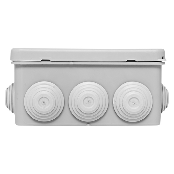 Купить EKF PROxima Коробка распределительная КМР-030-014 с крышкой (100х100х50), 10 мембр. вводов IP55