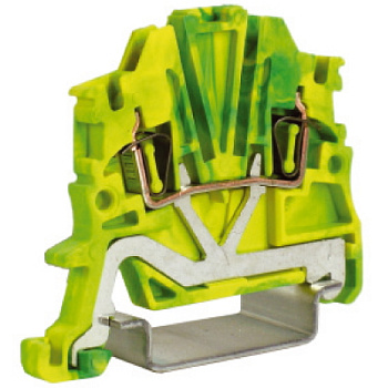 DKC HTE.1(Ex), зажим для заземления, 1,5 кв.мм желто-зеленый