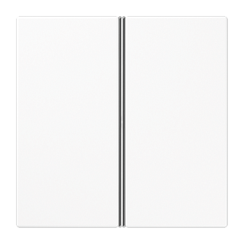 JUNG KNX Набор клавиш для сенсорного модуля , двойной, белый LS402TSAWW