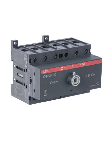 Купить ABB OT63F3C Выключатель-разъединитель реверс 3P 63А, без ручки управления 1SCA105338R1001