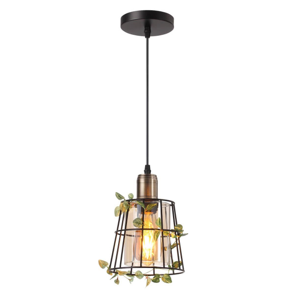 Lumion 4463/1 LN20 253 черный, бронза Подвес E27 1*60W 220V JOURNEY