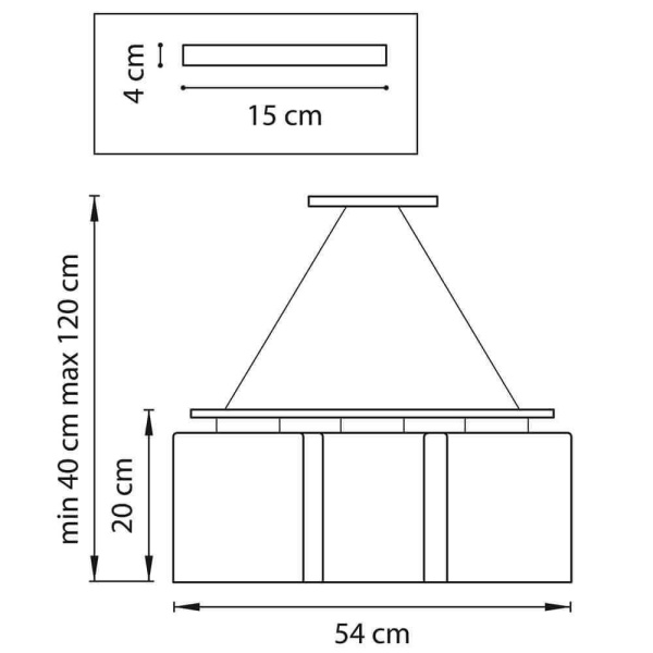 Купить Lightstar Люстра подвесная Nubi legno Lightstar 802135