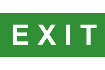 TechnoLux ЭП17 EXIT 140x280 мм ЭП17 140280