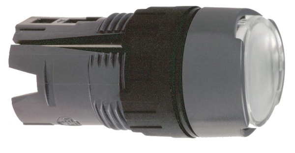 Купить SE Головка кнопки круглая с подсветкой белая ZB6AW1