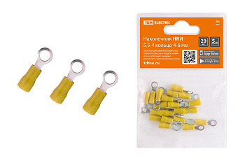 TDM Наконечник НКИ 5,5-4 кольцо 4-6мм (20шт) SQ0568-0007