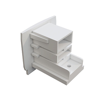 Maytoni 3 phase track system Белый Аксессуар для трекового светильника TRA005EC-31W