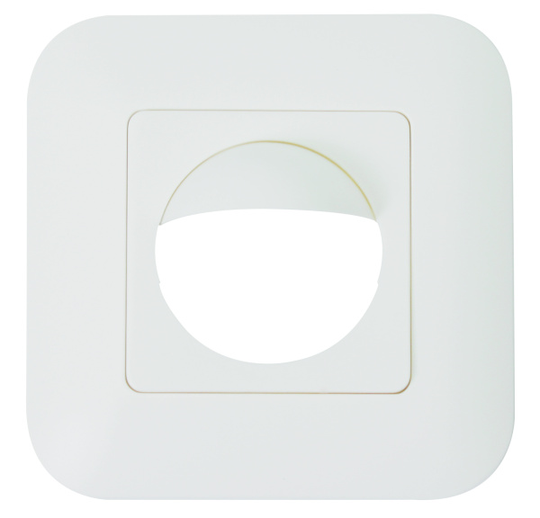 BEG Накладка для датчиков Indoor 180 с фильтром отсечки, 87x87мм, /Белый 92630