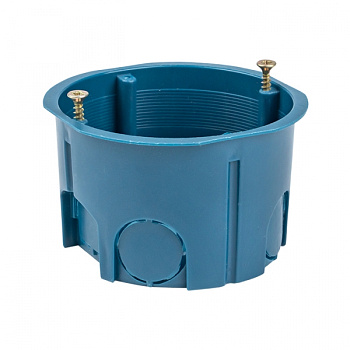 EKF PROxima Коробка установочная КМТ-010-033 для твердых стен (71х45) с саморезами IP20 розничный стикер