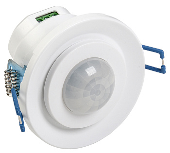 IEK Датчик движения ДД 401 белый 800Вт 360гр 8м IP20