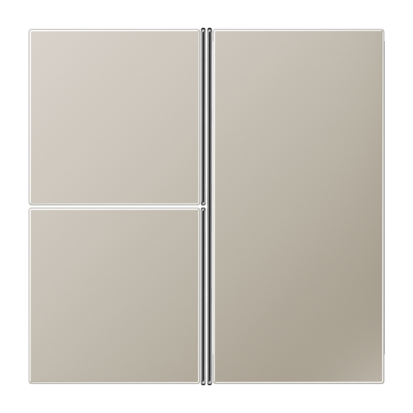 JUNG KNX LS 990 Edelstahl Комплект накладок, 3гр ES2403TSA