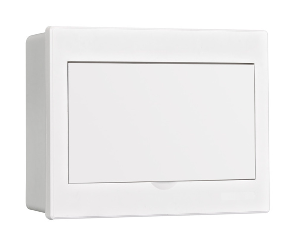 Dekraft Корпус пласт. навесной бел. дв. 1 ряд 9 мод. IP41 ЩРН-П