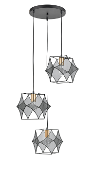 Vele Luce Spark Черный Подвесной светильник VL6352P03