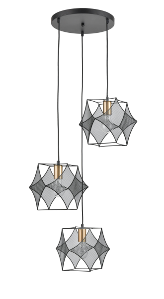 Vele Luce Spark Черный Подвесной светильник VL6352P03