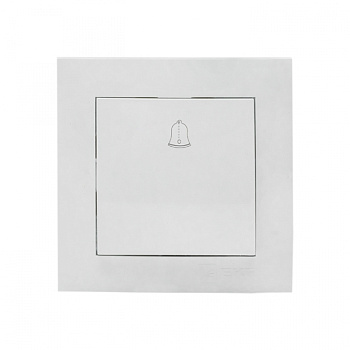 EKF PROxima Валенсия кнопка звонка 10А белая