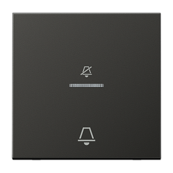 JUNG Клавиша на гостиничный выключатель, корридорный модуль, антрацит ALCUKO5DAN