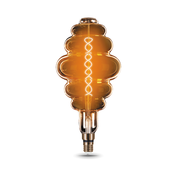 Купить Gauss Лампа Filament Honeycomb 8W 380lm 2700К Е27 gray flexible LED 159802008