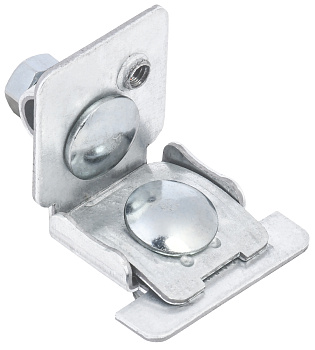 IEK Держатель проводника круглого 6-10мм фальц 0,6-8мм нержавеющая сталь