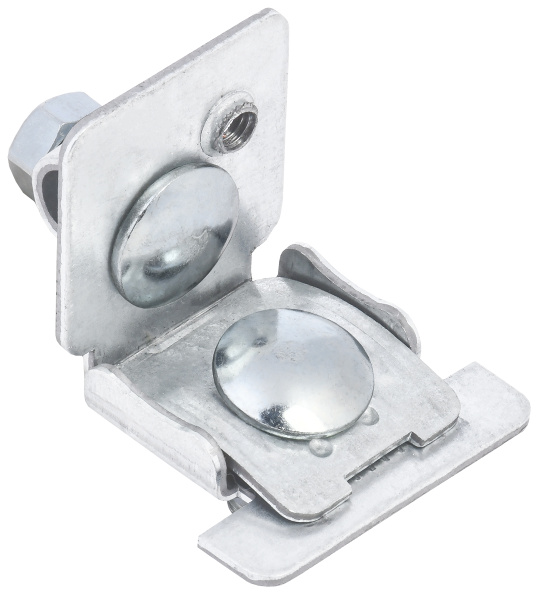 IEK Держатель проводника круглого 6-10мм фальц 0,6-8мм нержавеющая сталь