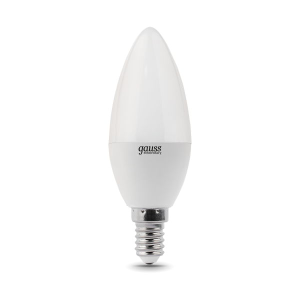 Купить Gauss Лампа Elementary Свеча 8W 520lm 3000K Е14 LED 33118