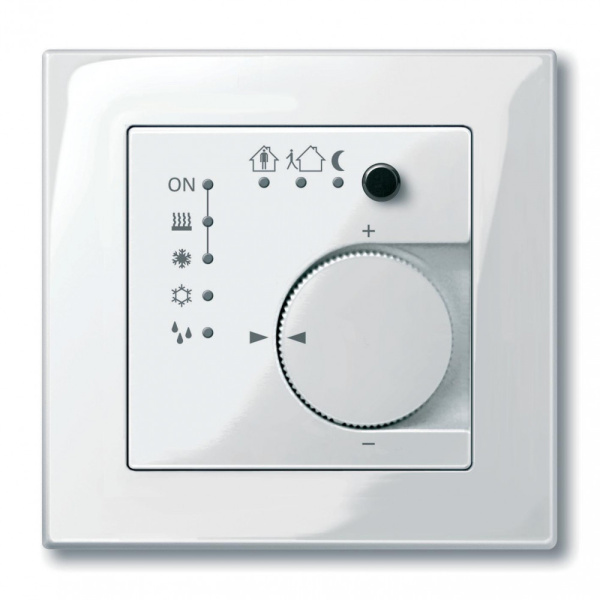 Купить SE Merten KNX SM Полярно-бел Выключатель 4-кнопочный с терморегулятором MTN616719