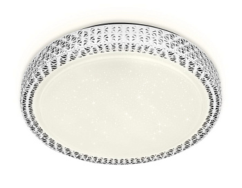 Ambrella Потолочный светодиодный светильник с пультом FF86 WH белый 72W D500*70 (ПДУ ИК)