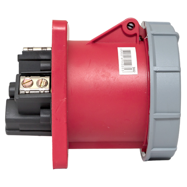 Купить EKF PROxima Розетка стационарная внутренняя 3442 3Р+РЕ 125А 380В IP67