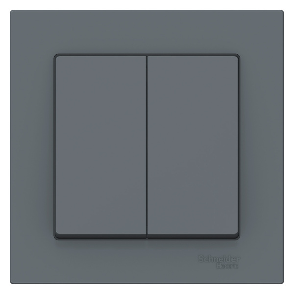 Купить Systeme Electric AtlasDesign Грифель Выключатель 2-клавишный сх.5, 10АХ, в сборе