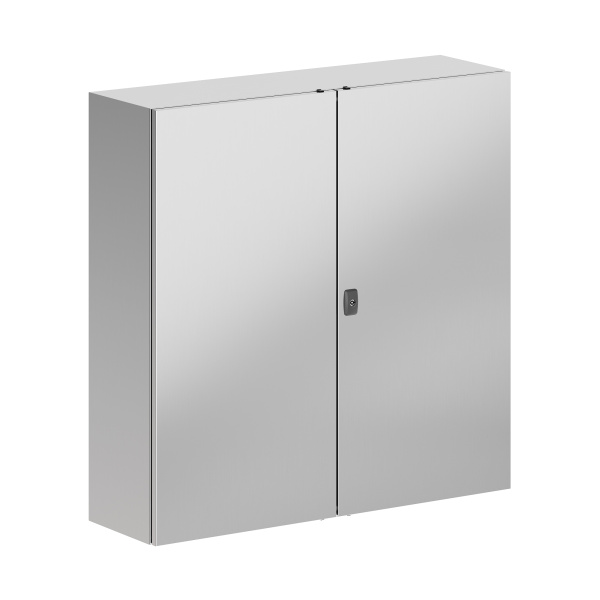 DKC Корпус навесной STH с М/П двухдверный из нержавеющей cтали AISI316 ВхШхГ 1000x1000x300 мм, с фланцем